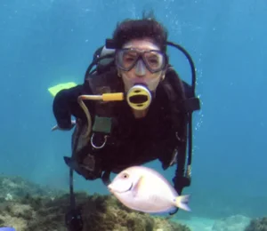 Scuba diving